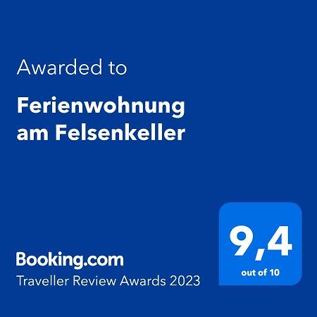 Ferienwohnung Am Felsenkeller Ebrach Exterior foto