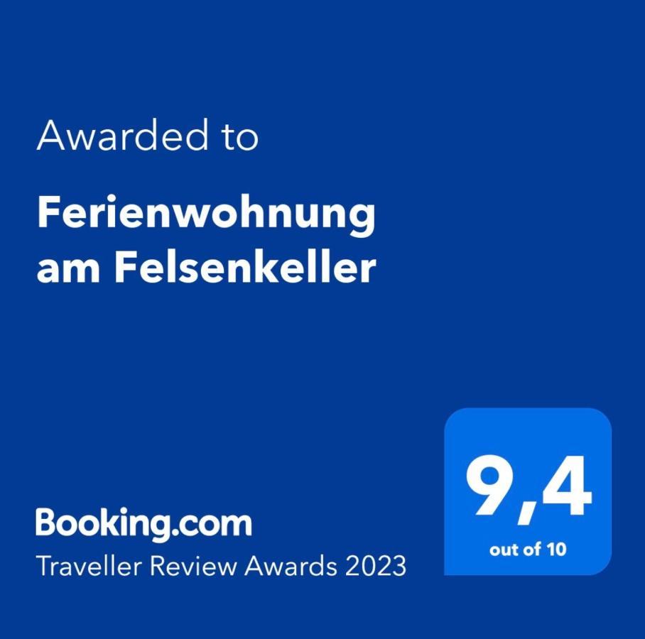 Ferienwohnung Am Felsenkeller Ebrach Exterior foto